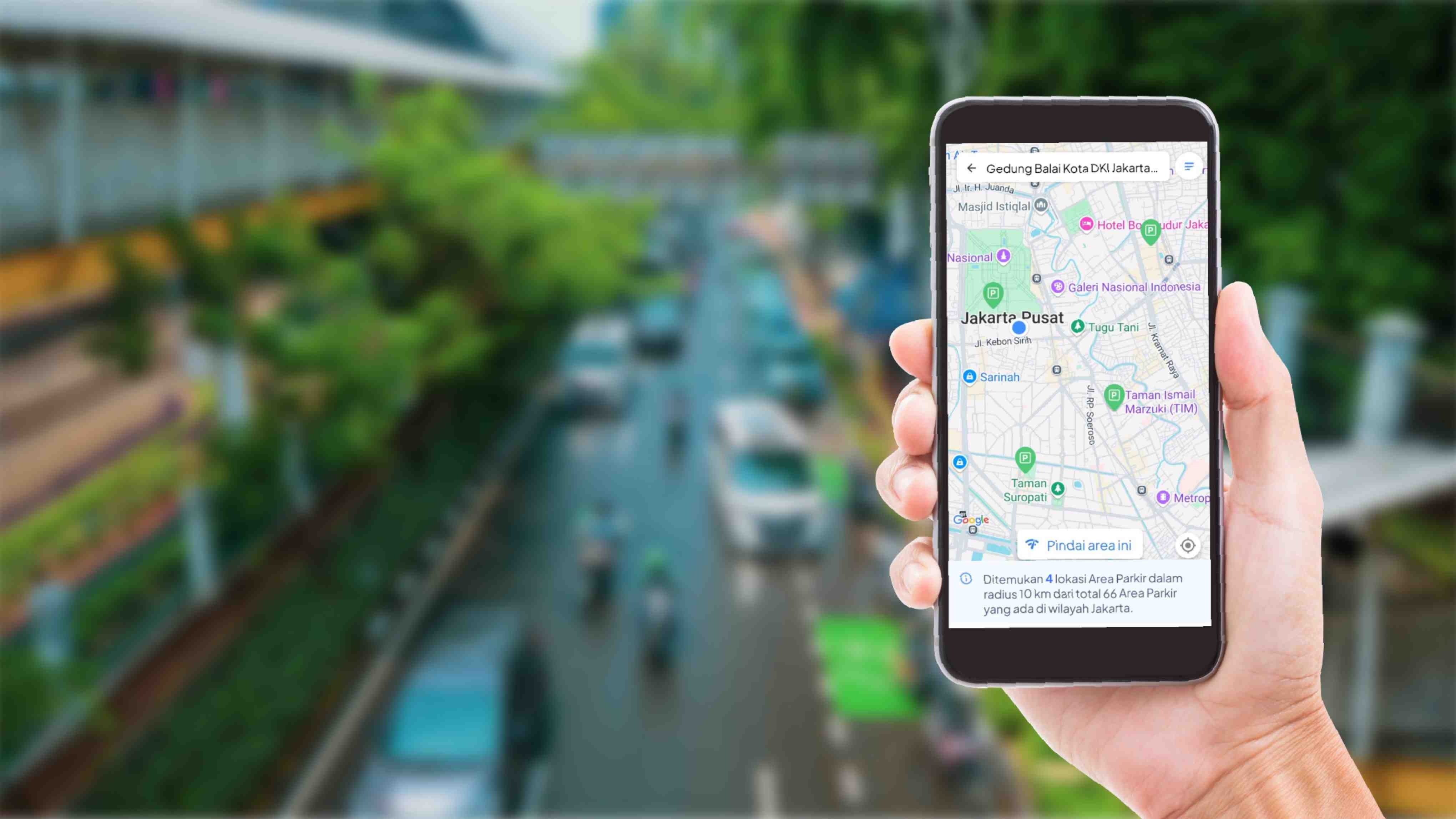 JAKI Smart People area parkir parkir ilegal lokasi parkir